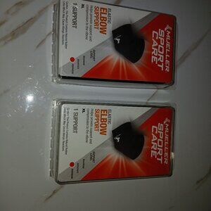2 New Mueller Elbow Support (XL)